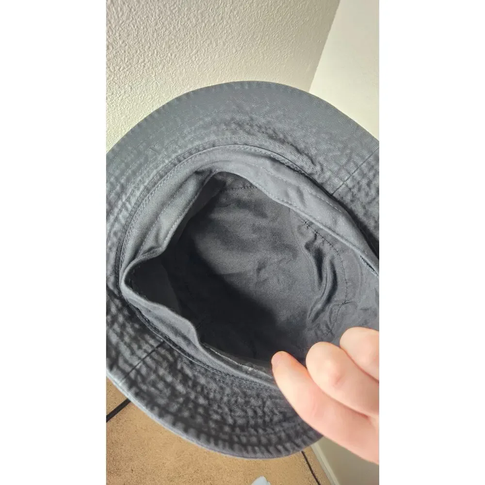 ADIDAS Kids Bucket Hat Washed Black Size OS